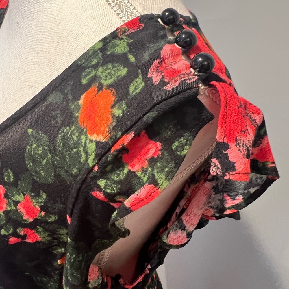 Anthropologie floral jumpsuit - Picture 6 of 7